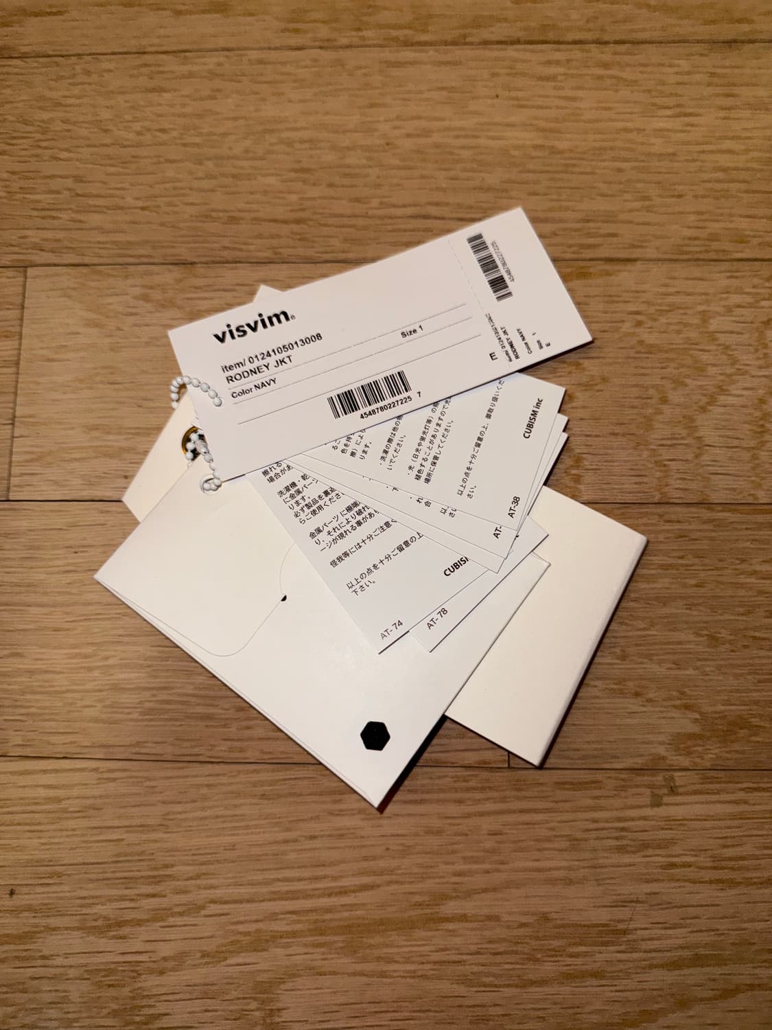 [1]비즈빔 로드니 자켓 네이비 상품이미지5