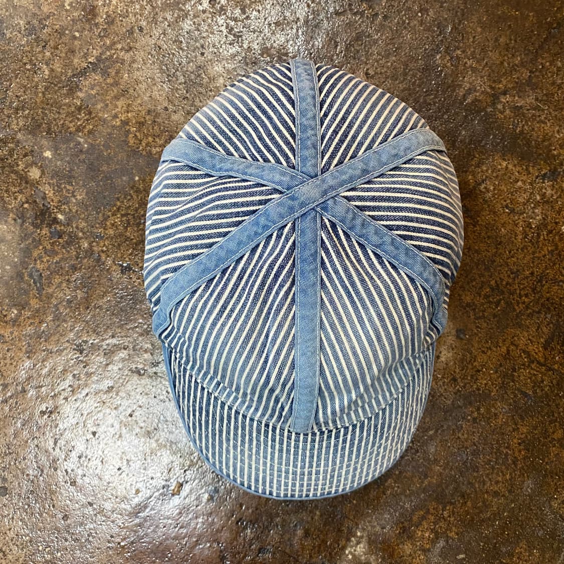 포터클래식 스트라이프 데님 캡 상품이미지4