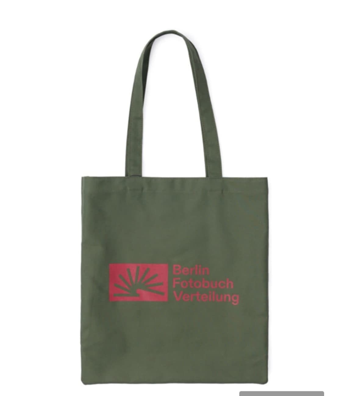 베를린포토북디스트리뷰션 에코백 카키 상품이미지1