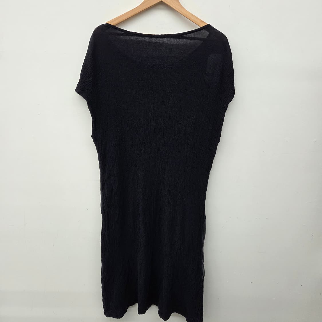 이세이미야케 블랙/그레이 믹스 롱 원피스 여F 상품이미지6