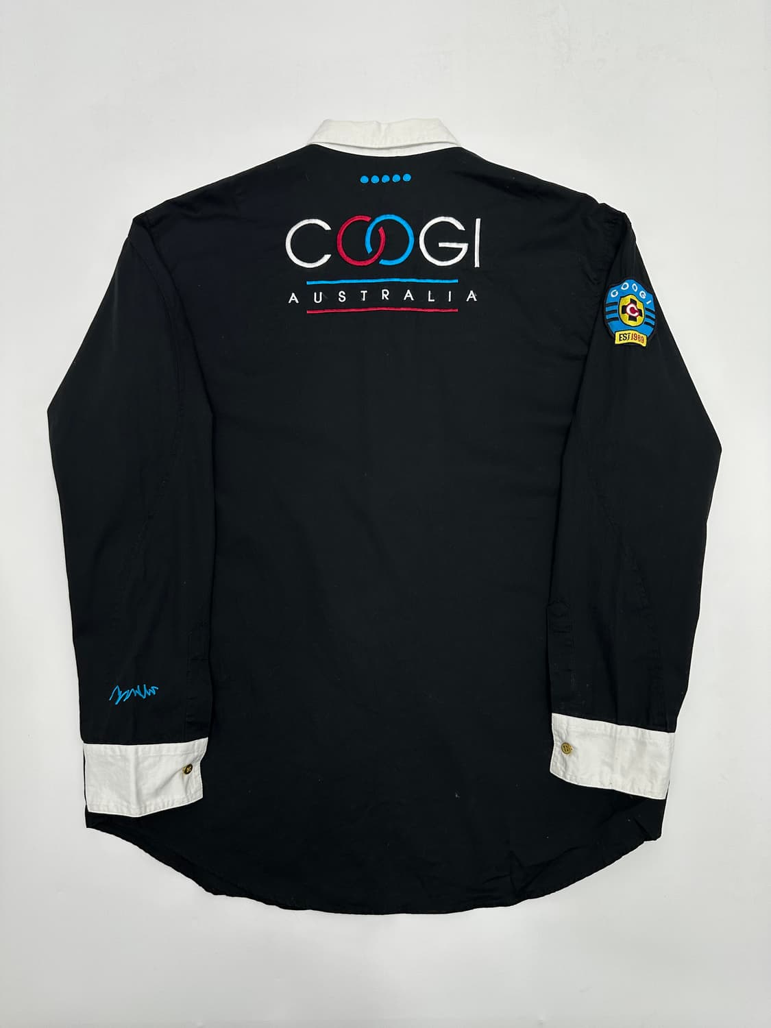 Coogi 쿠지 자수 로고 디테일 셔츠 XL  상품이미지6