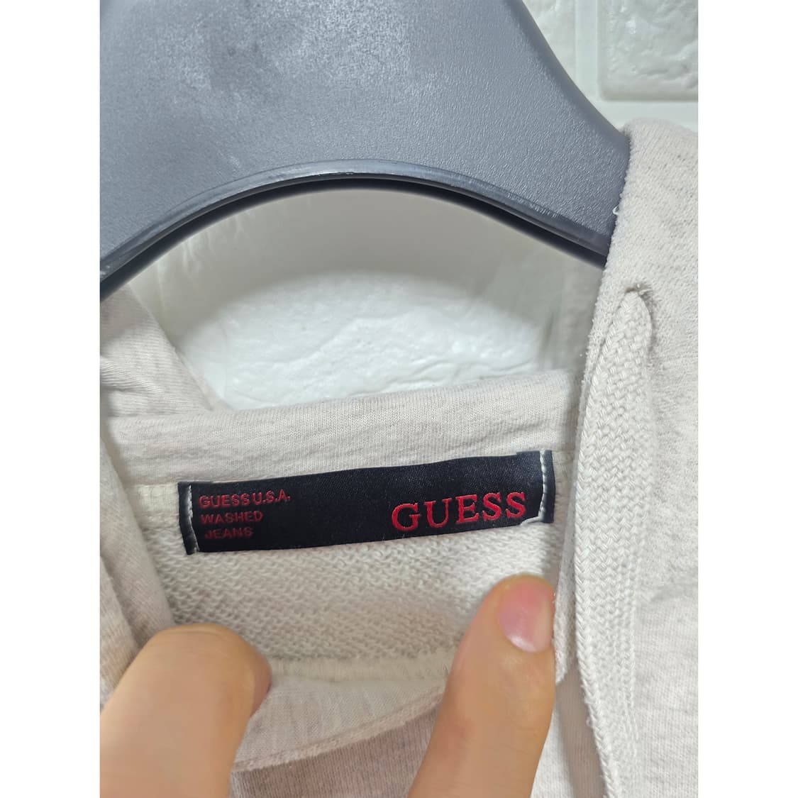 택포) 게스 후드티 L 사이즈 상품이미지2