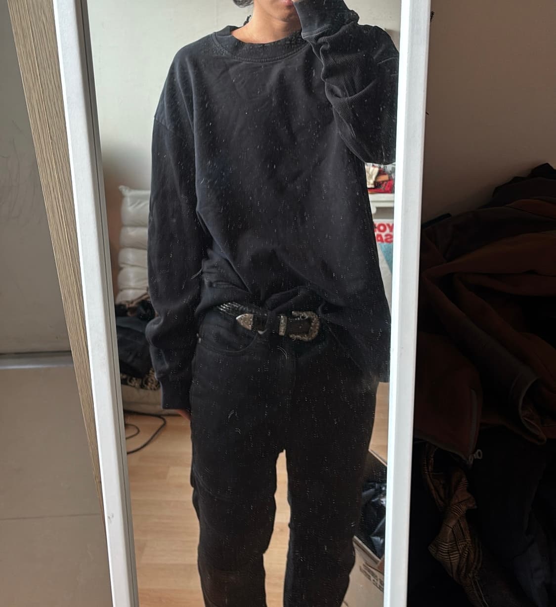 Asymmetric Sweatshirt XL 상품이미지9