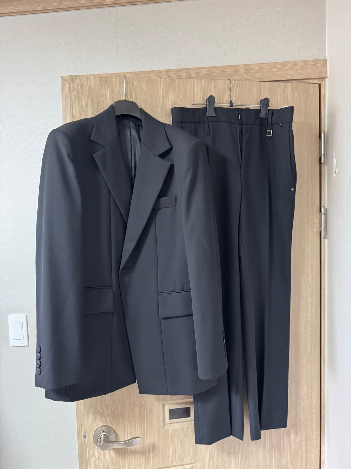 우영미 24SS 블레이저,바지 셋업 판매 상품이미지1