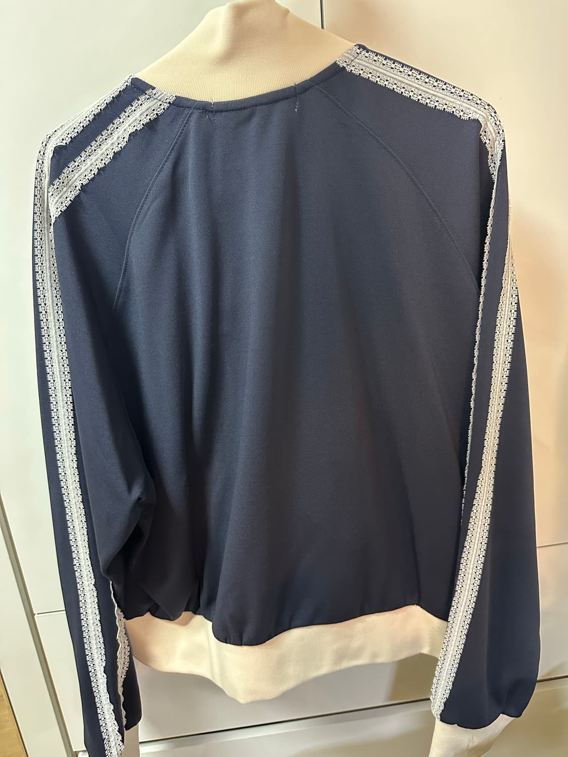 프렌다 97 LOGO HIGH NECK JERSEY JACKET NAVY 상품이미지3