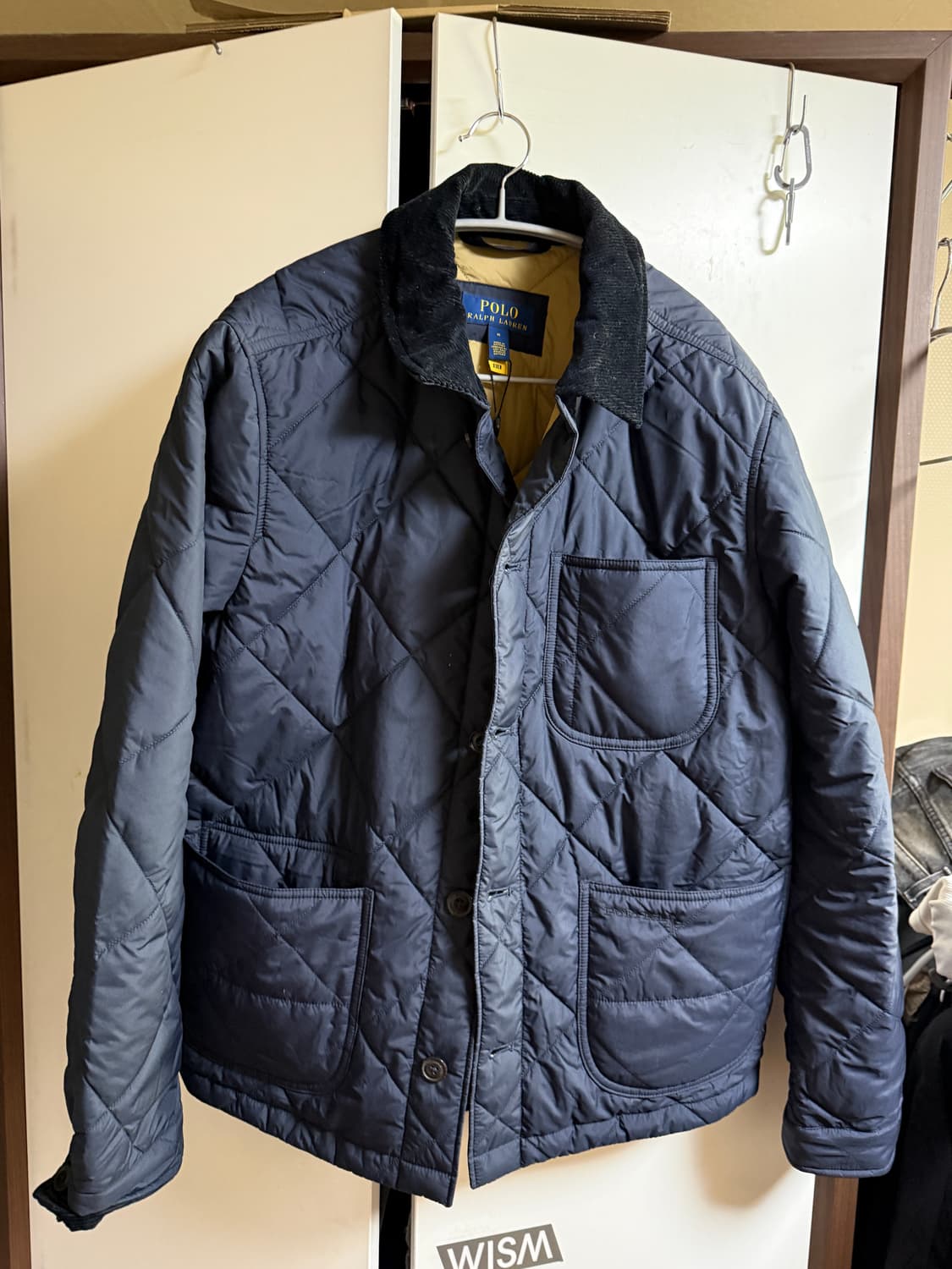 폴로 랄프로렌 퀼팅 자켓 네이비 M 새상품 34만5천 상품이미지1