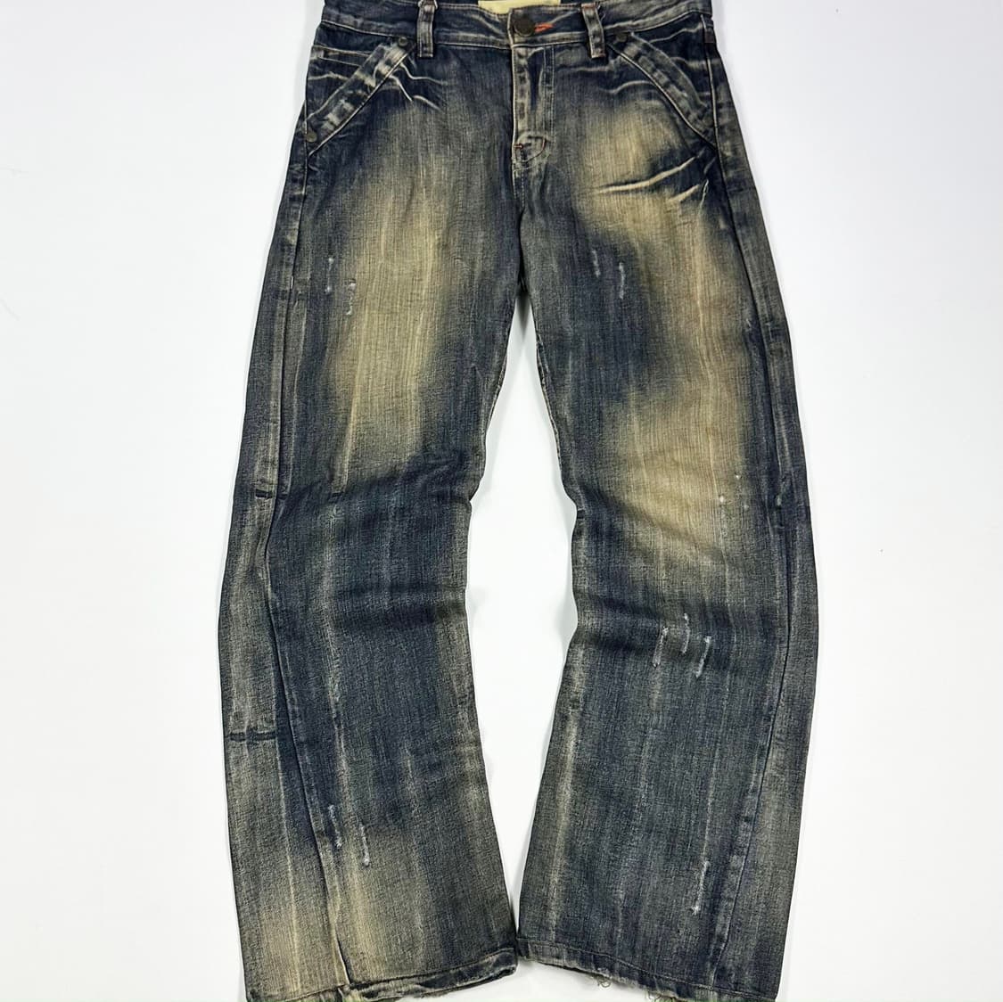 VTG 빈티지 워싱 부츠컷 데님 팬츠 (32인치) 상품이미지3