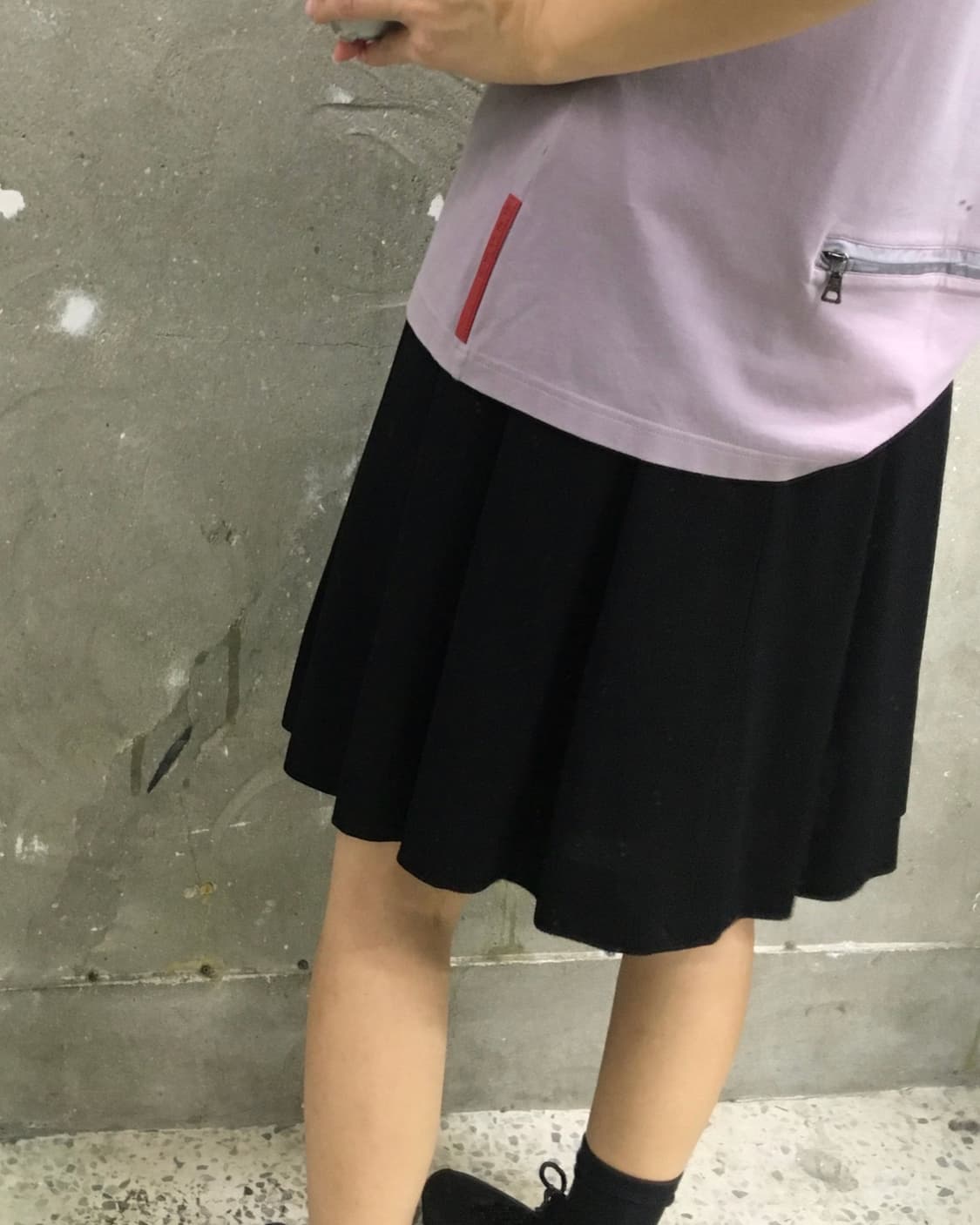 Prada 프라다 레드라벨 퍼플 집업 반팔 상품이미지3