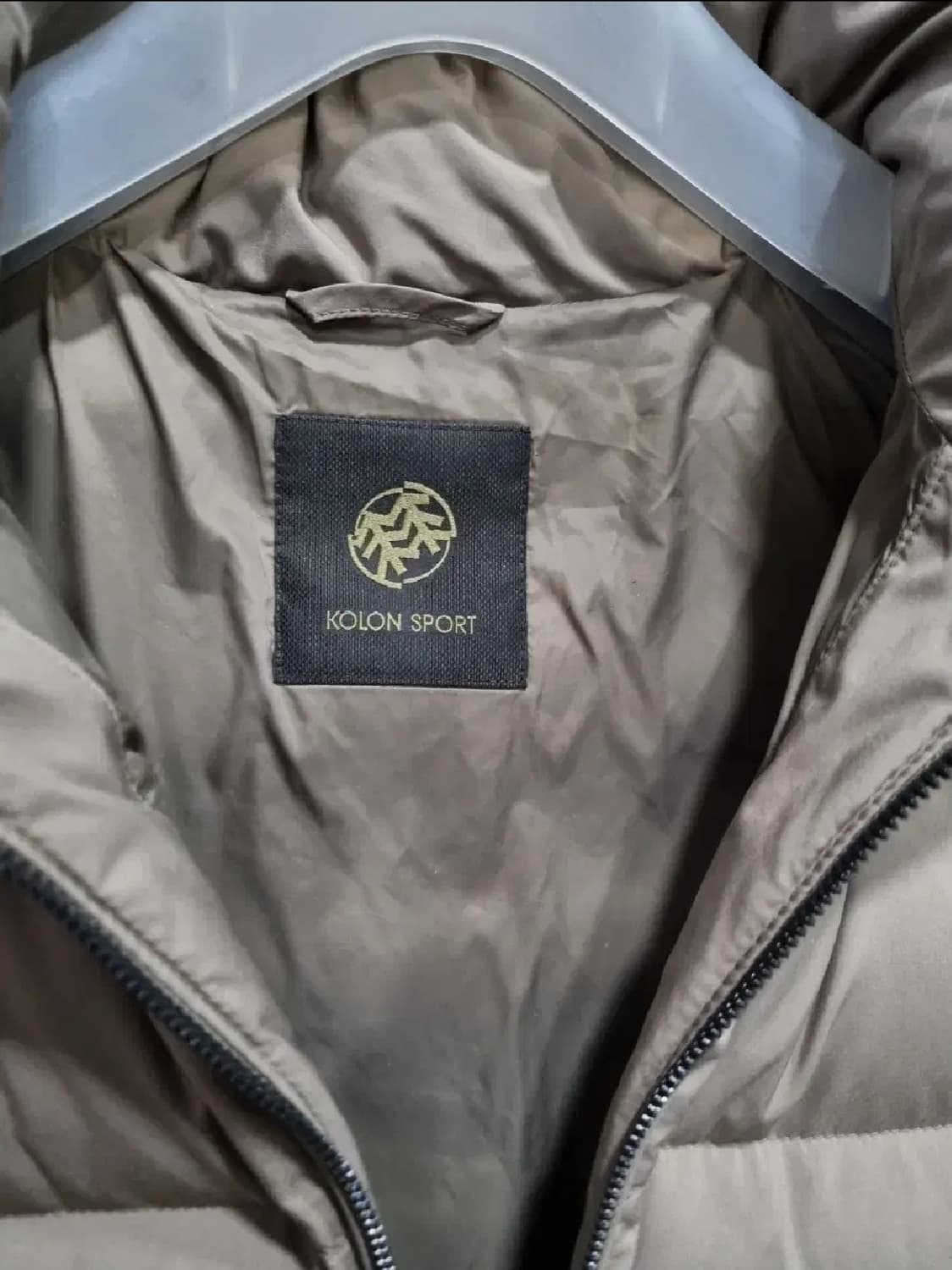 여성 90 코오롱 폭스털 구스다운 패딩 상품이미지6