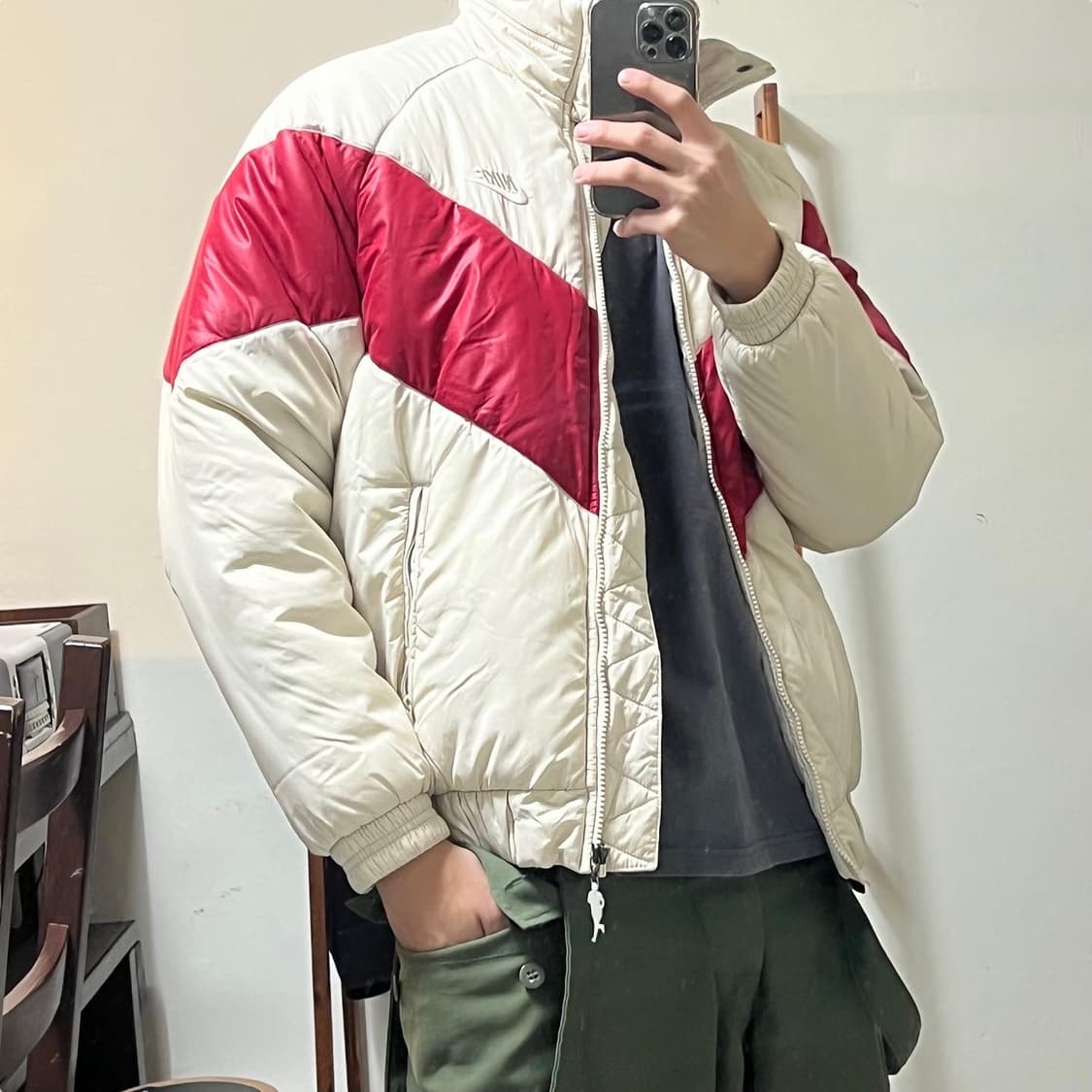 나이키 올드스쿨 숏패딩 상품이미지8