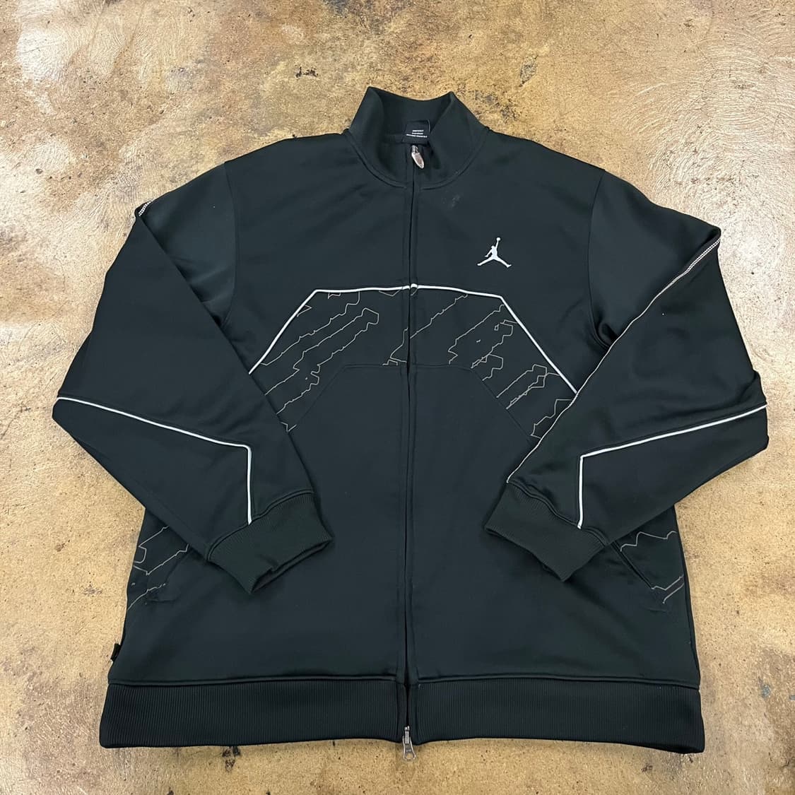 [정품/L] 조던 블랙 트랙 자켓 b14 상품이미지2