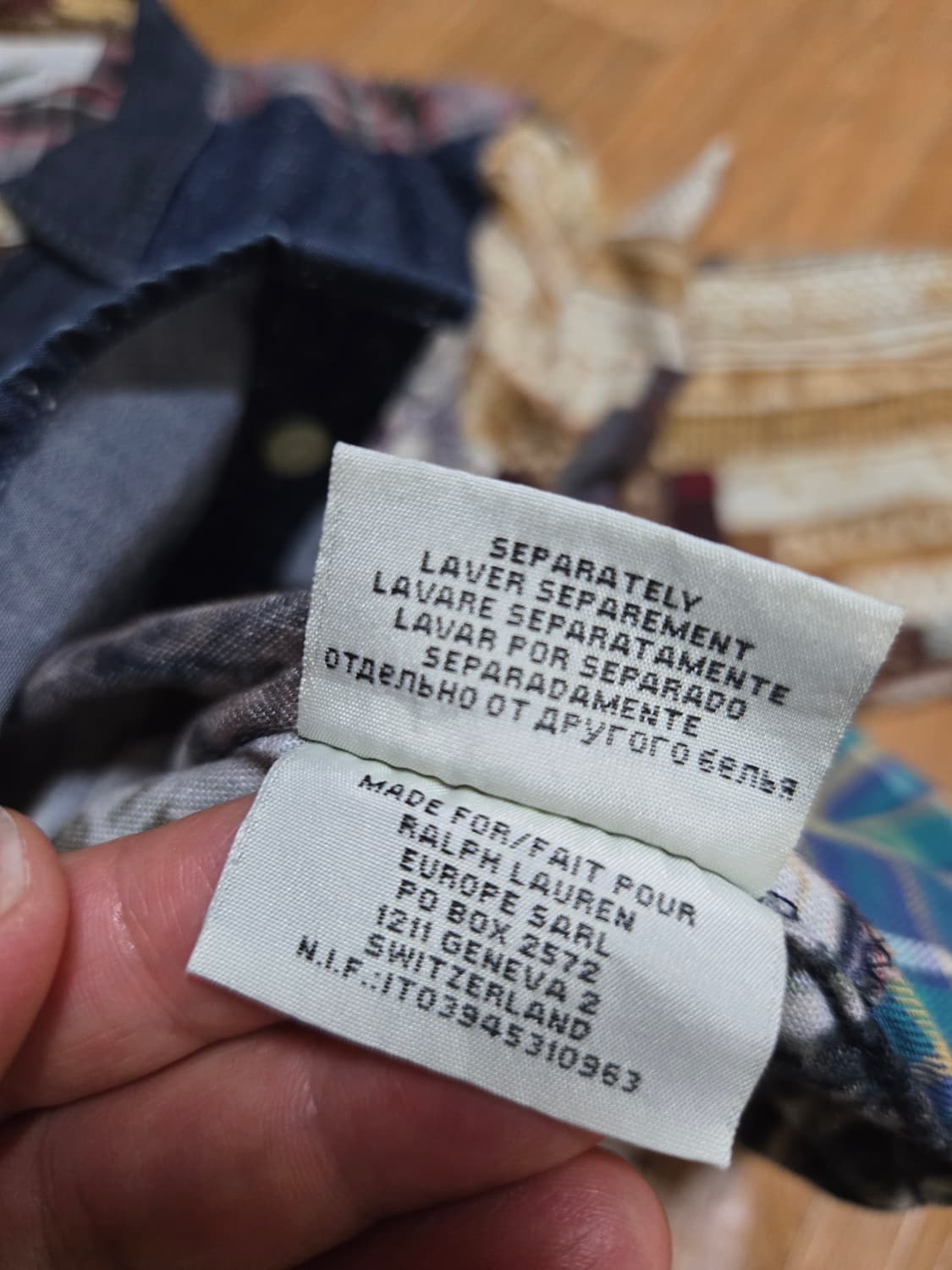 폴로 랄프로렌 데님앤서플라이 패치워크 웨스턴 셔츠 상품이미지9