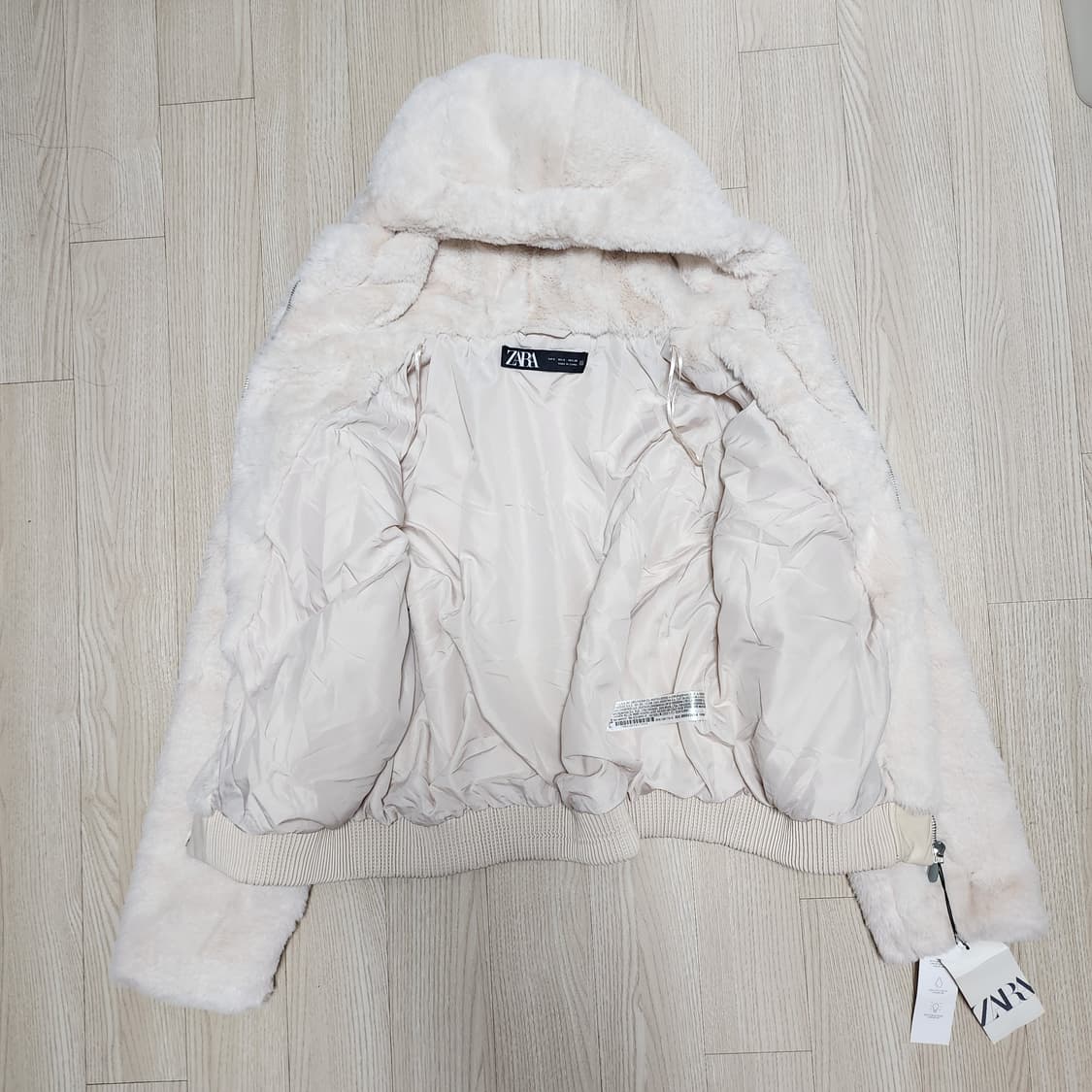 자라 퍼후드집업 상품이미지5