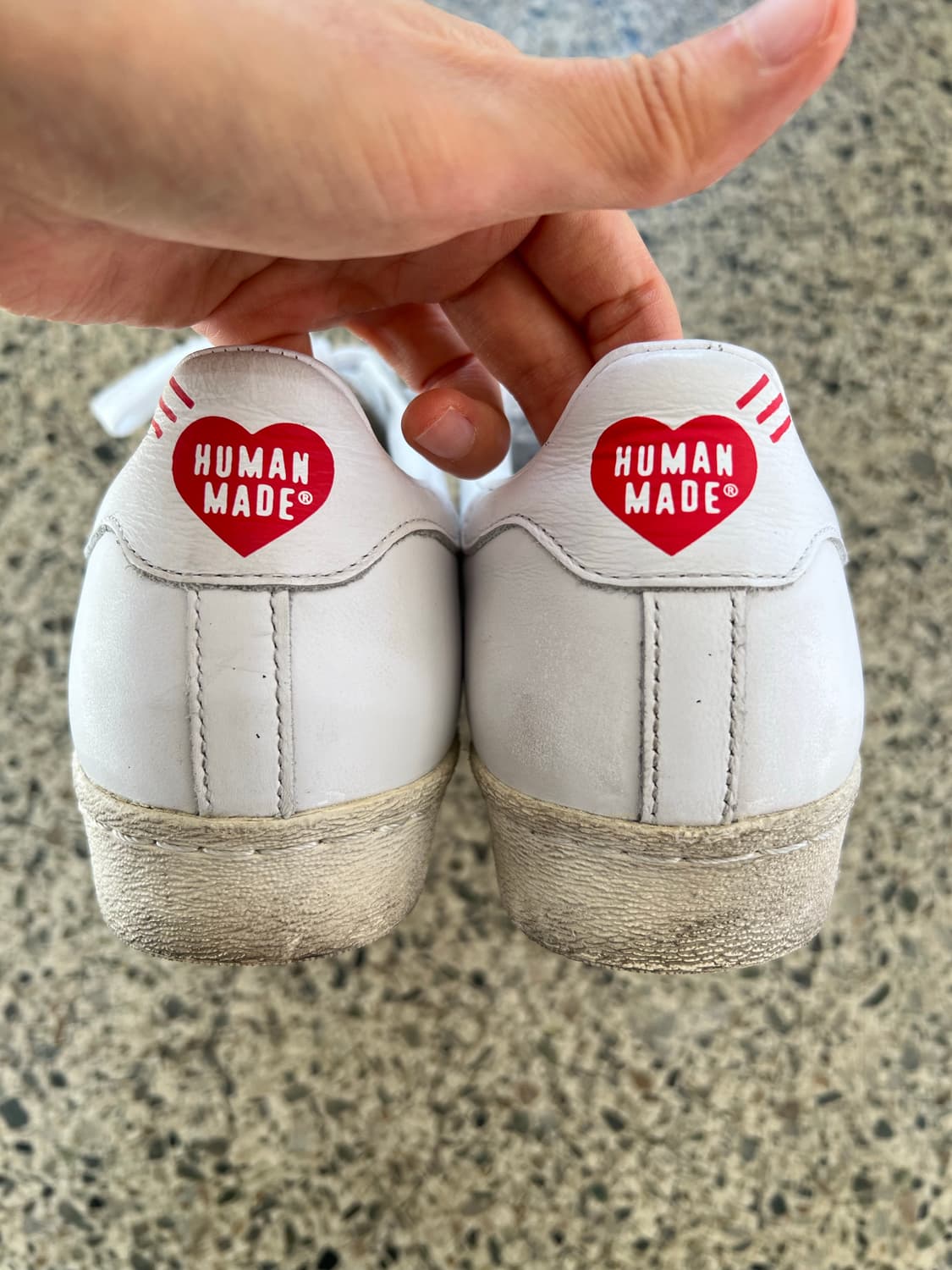 아디다스 휴먼메이드 슈퍼스타 270 판매 상품이미지4