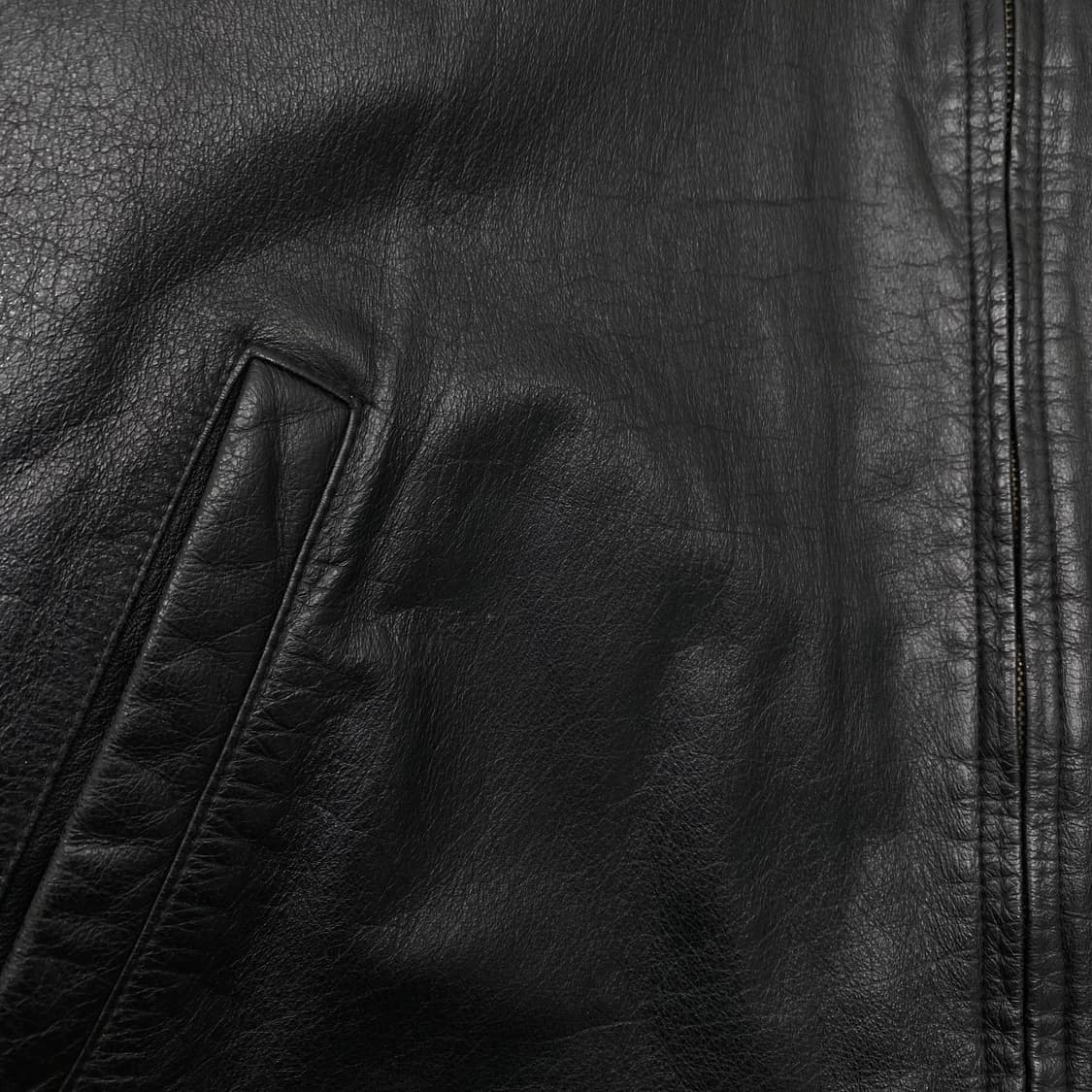 빈티지 소가죽 자켓 실측 105-110 상품이미지4