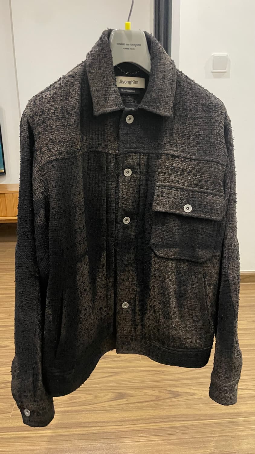 지용킴 24ss 트위드 트러커 자켓 상품이미지3