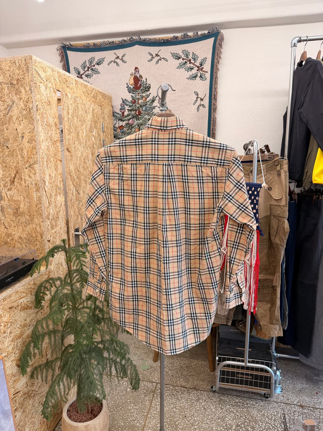 버버리 체크 셔츠 상품이미지2