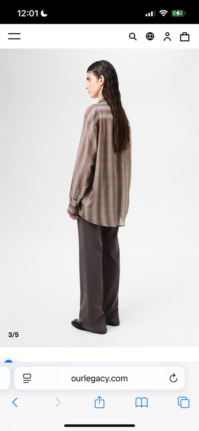 Our legacy favoulite  SHIRT Screen Check 상품이미지2
