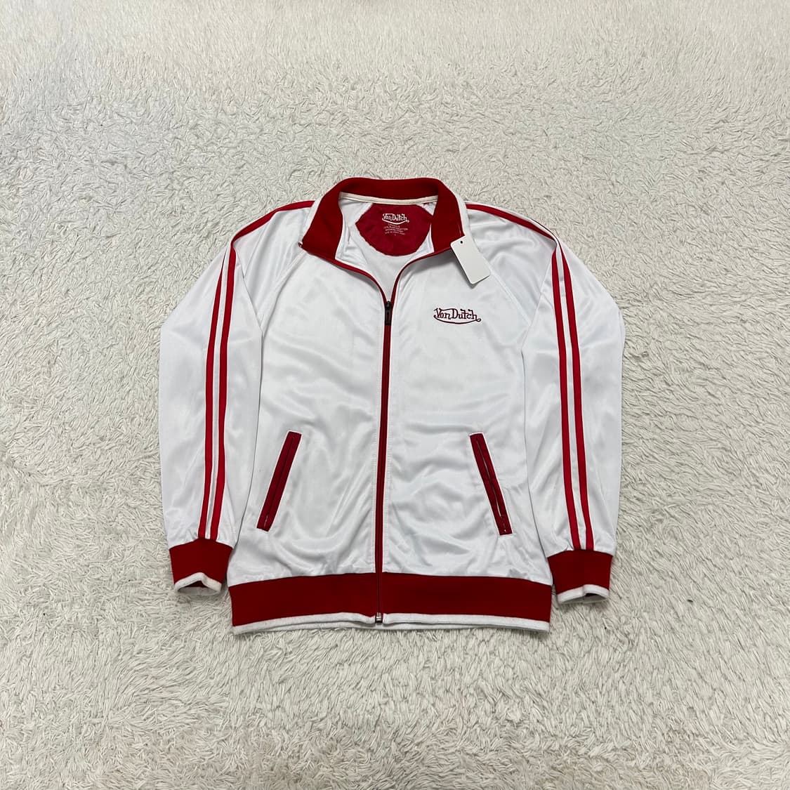 Von Dutch white red jersey 상품이미지4