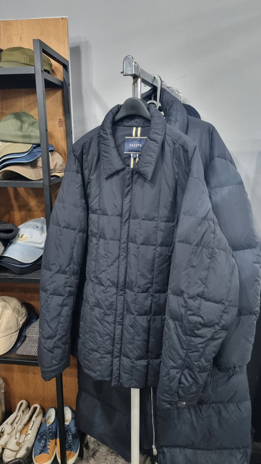 HAZZYS)) 헤지스 거위솜털  경량 퀼팅점퍼 115 상태10/9 상품이미지1