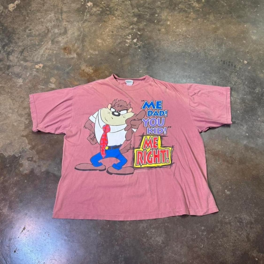 90s looney tunes 루니튠즈 타즈 빈티지 그래픽 티셔츠 상품이미지1