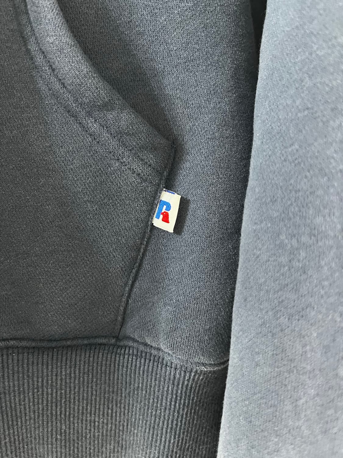 러셀 후드집업 네이비 L 90s made in usa 상품이미지3