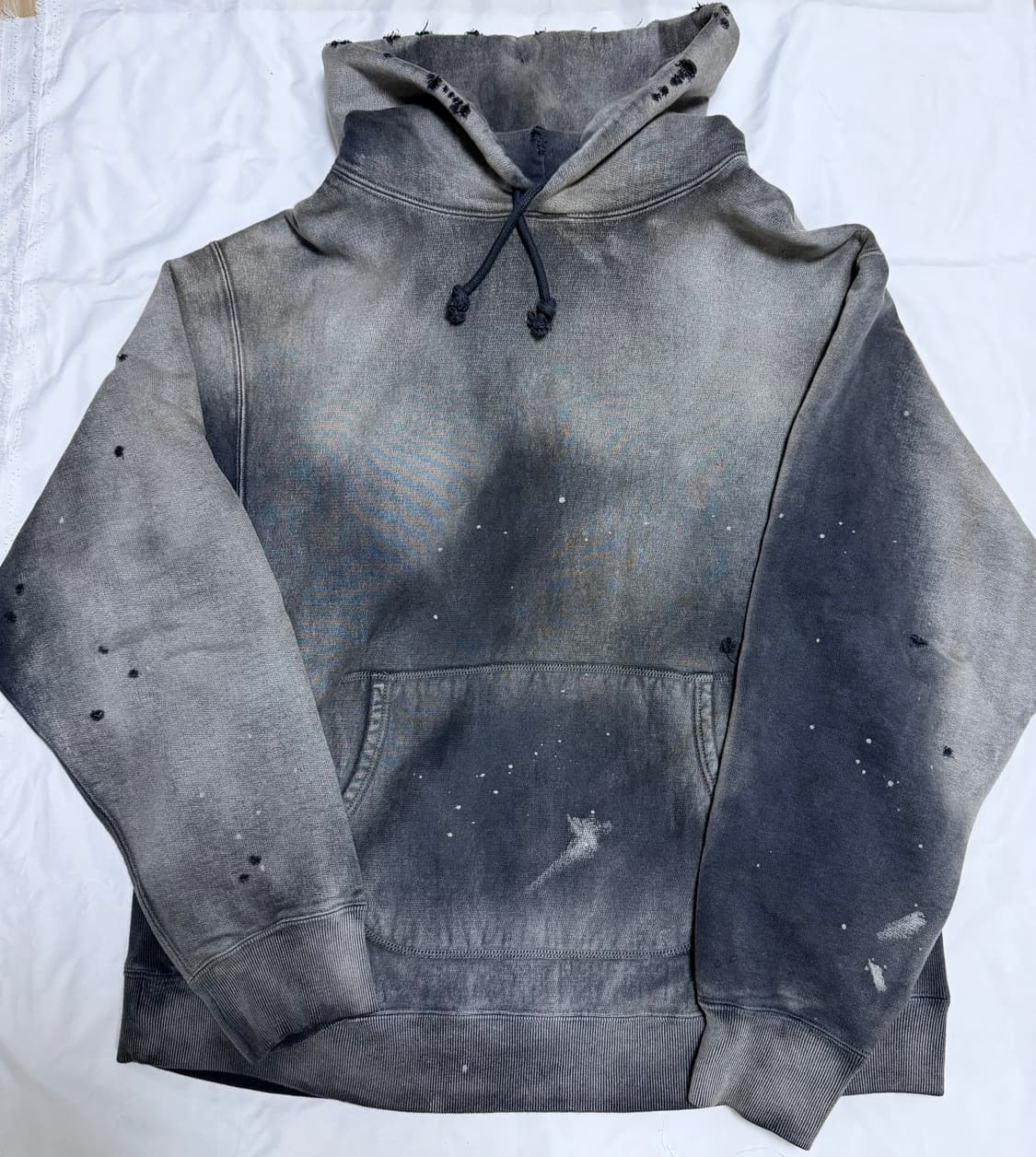 Bowwow 바우와우 하드 에이징 후드 블랙 L 상품이미지1