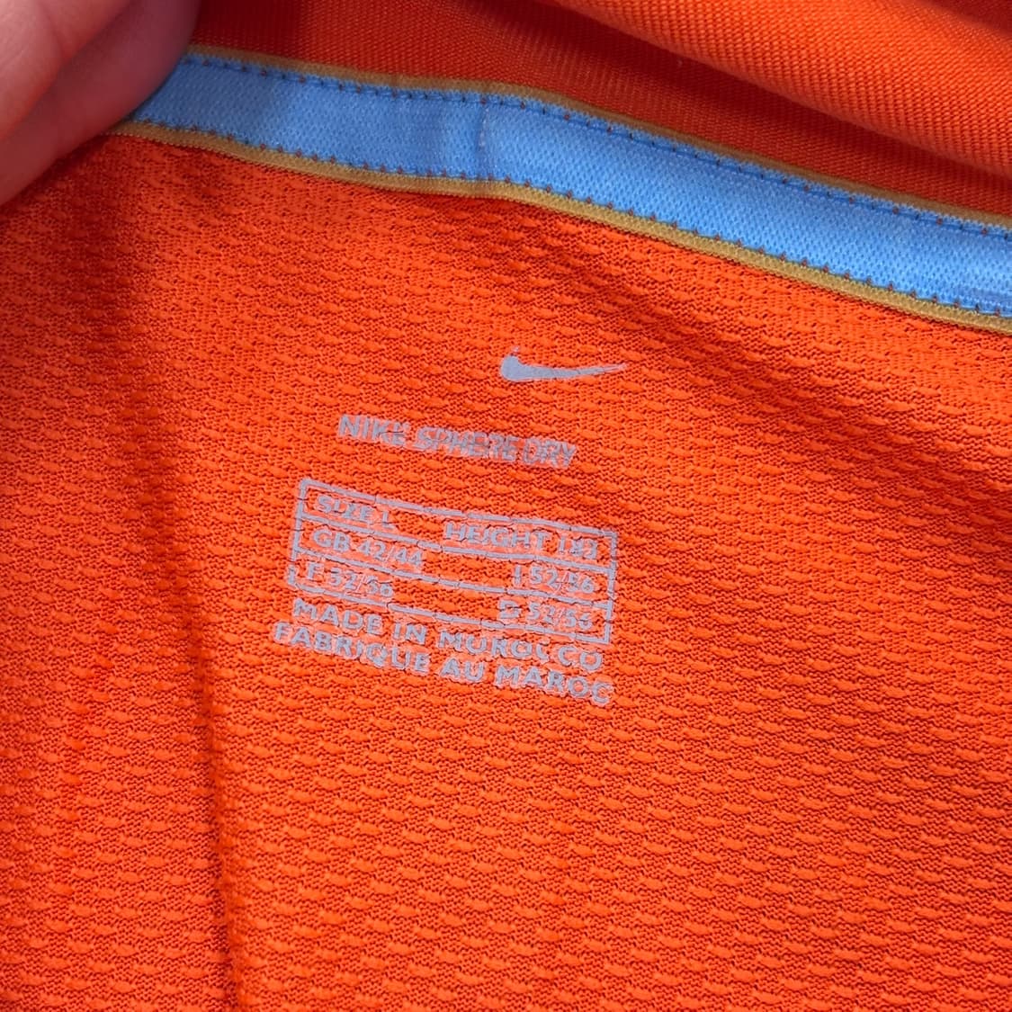 16 나이키 네덜란드 국가대표 유니폼 0420E 상품이미지3