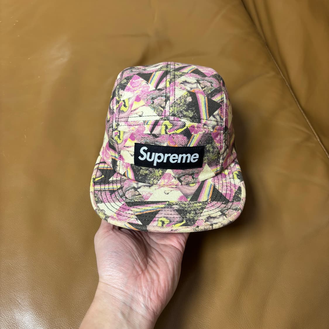 슈프림 캠프캡 모자 박스로고 리버티 상품이미지2