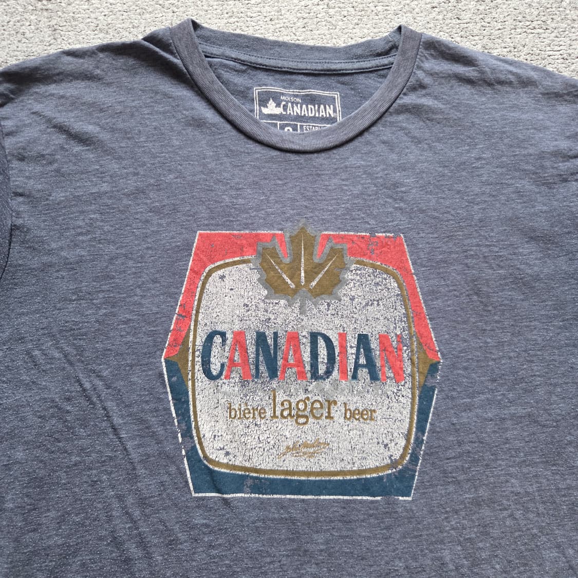 캐나다 Molson Beer 반팔 티셔츠 L(100) 상품이미지2