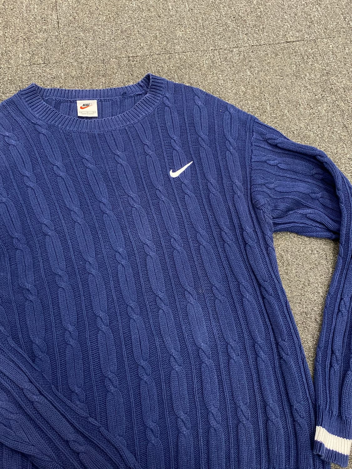 90's 나이키 케이블 니트 상품이미지4
