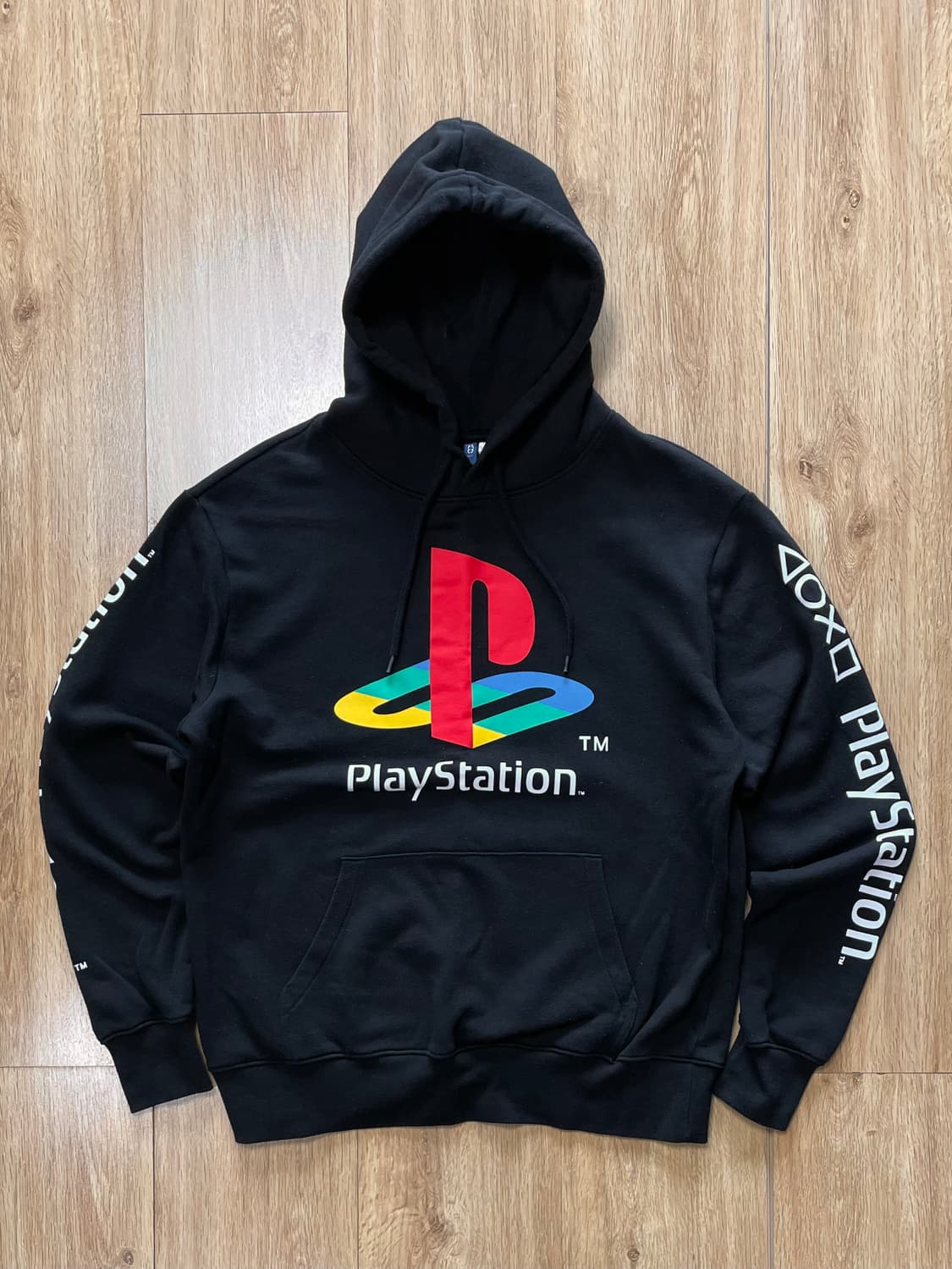택포) 플레이스테이션 플스 X H&M 흐앤므 콜라보레이션 후드 후드티 상품이미지1