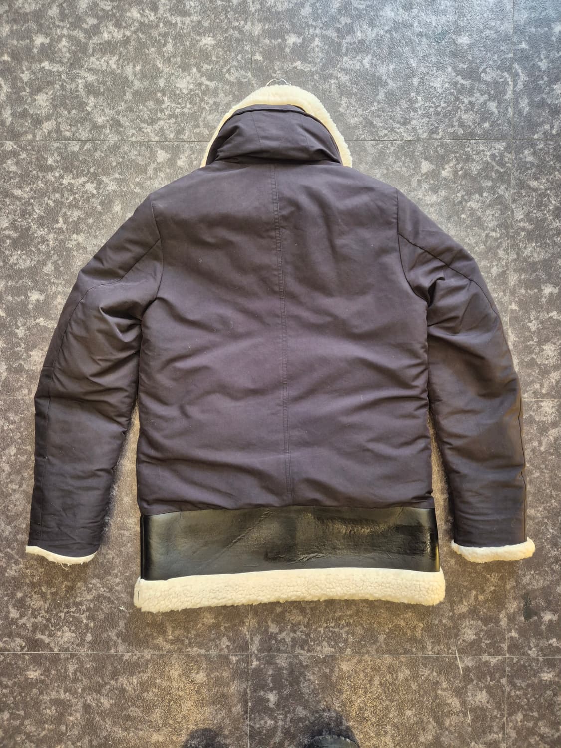 뉴발란스 무스탕 자켓 블랙 S 상품이미지8