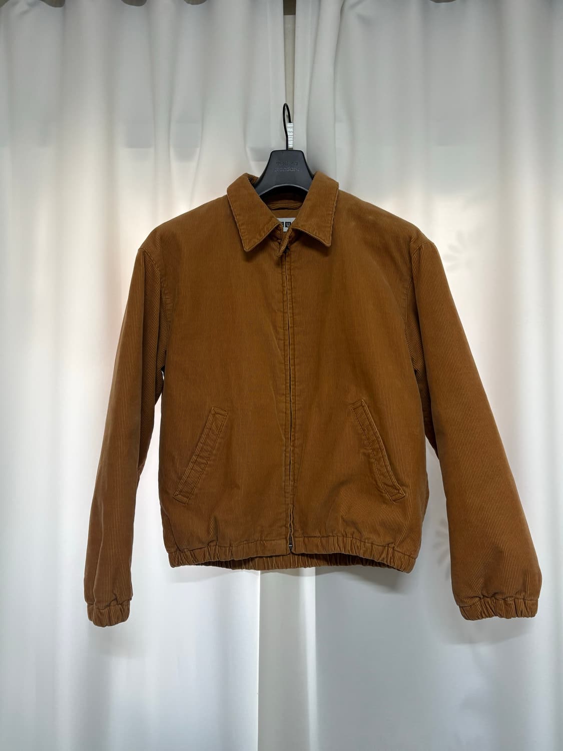 유니클로 U 코듀로이 패디드 블루종 상품이미지1