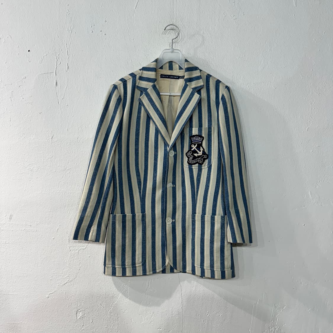 랄프로렌 스트라이프 와펜 자켓 여성2SIZE 상품이미지1