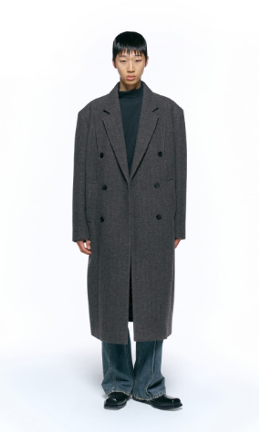 인사일런스 인시전 네프 울 코트(L사이즈) 상품이미지1