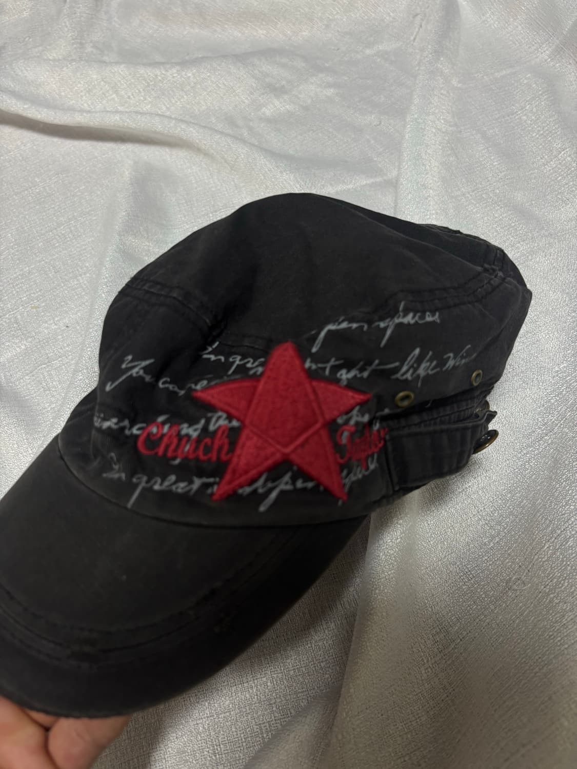 “Unknown” 00’s Design Star Grunge Cap 상품이미지4