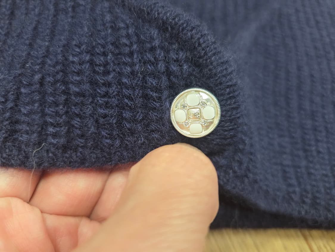 시예(siye) 시예샵 샵시예 네이비 홀리데이 라쿤볼레노 니트셋 새상품  상품이미지5