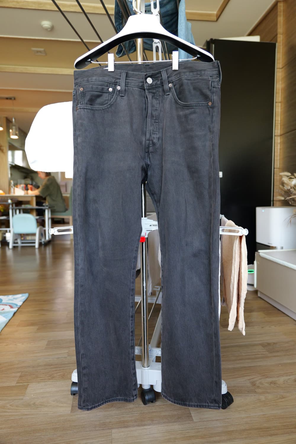 리바이스 501 프리미엄 흑청 데님 31x28 상품이미지1