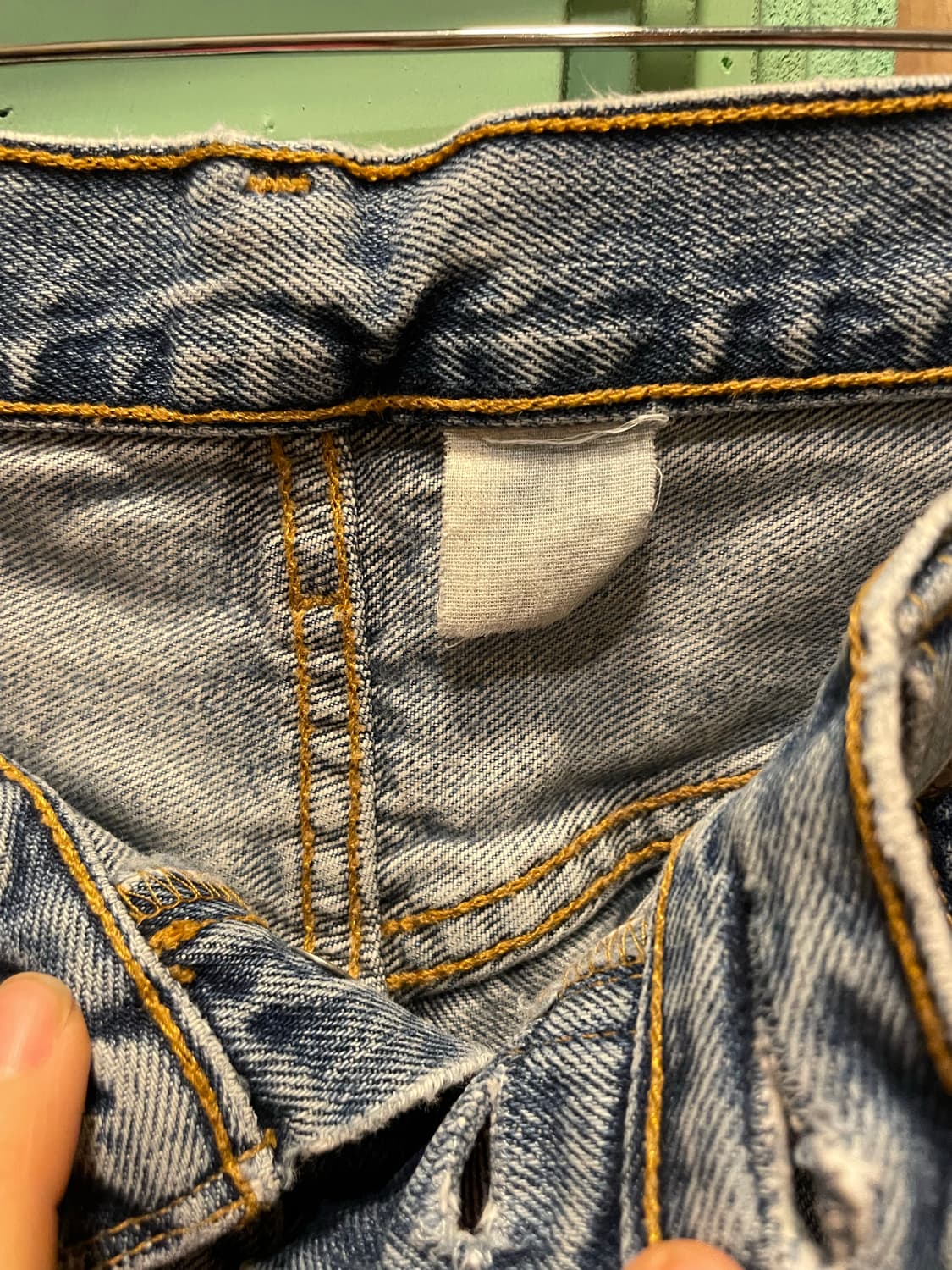 1990’s Levi’s 501 Button Fly Denim Pants 상품이미지7