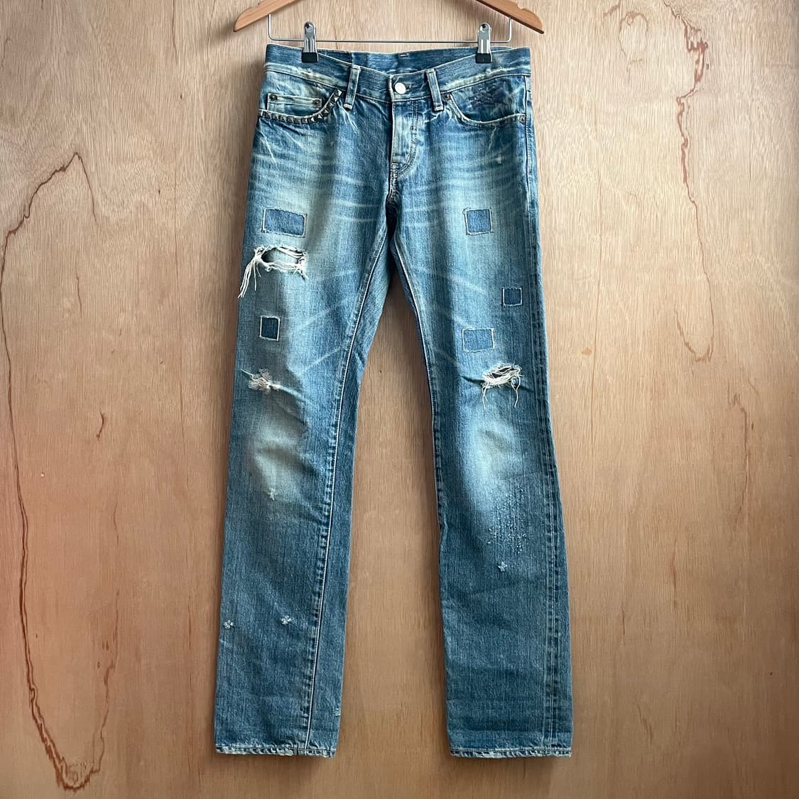 히스테릭 글래머 패치워크 데님 팬츠 상품이미지2