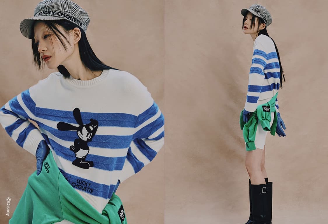 럭키슈에뜨 오스왈드 스트라이프 니트 상품이미지1