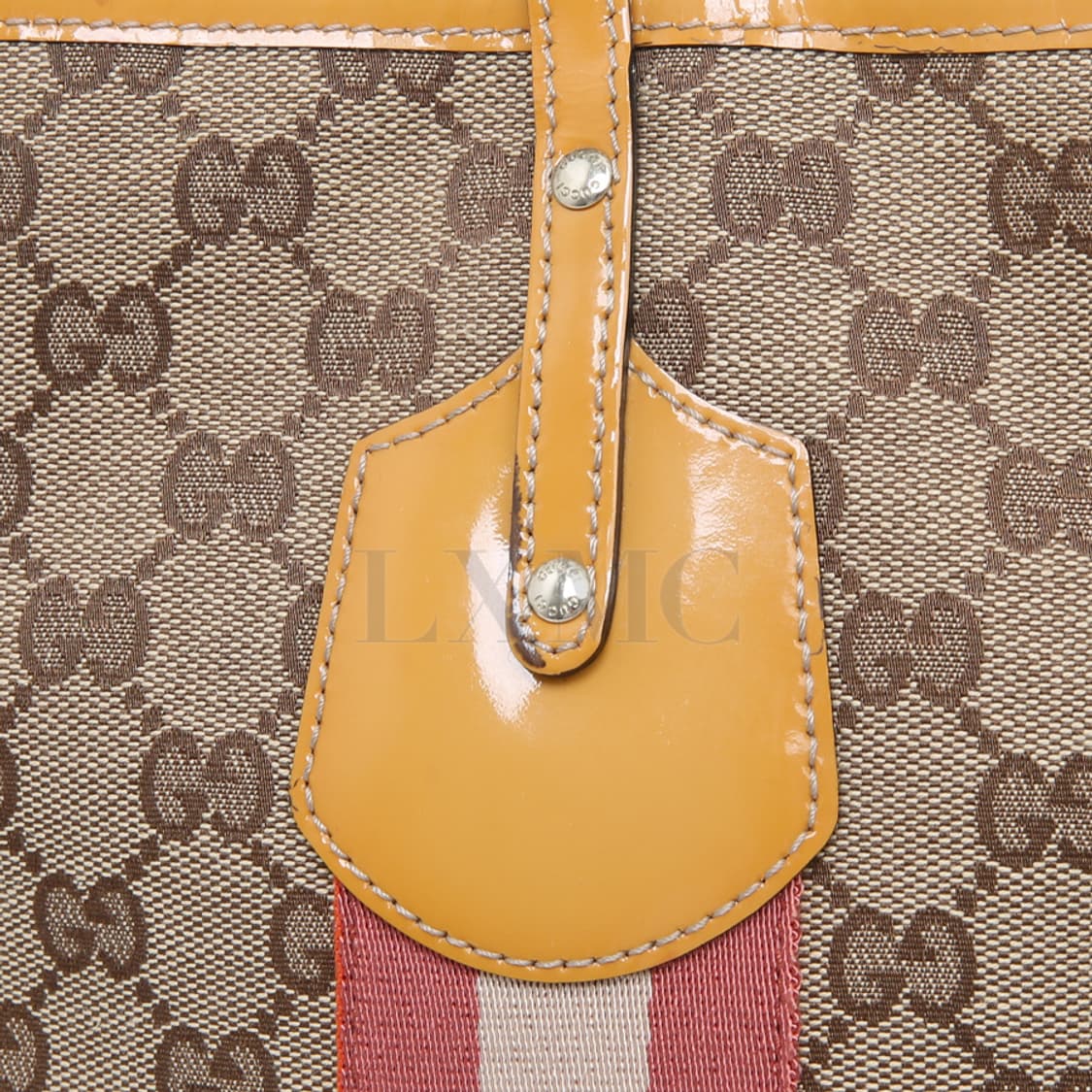 구찌 숄더백 GG 페브릭 삼선 쇼퍼백 211970 상품이미지8