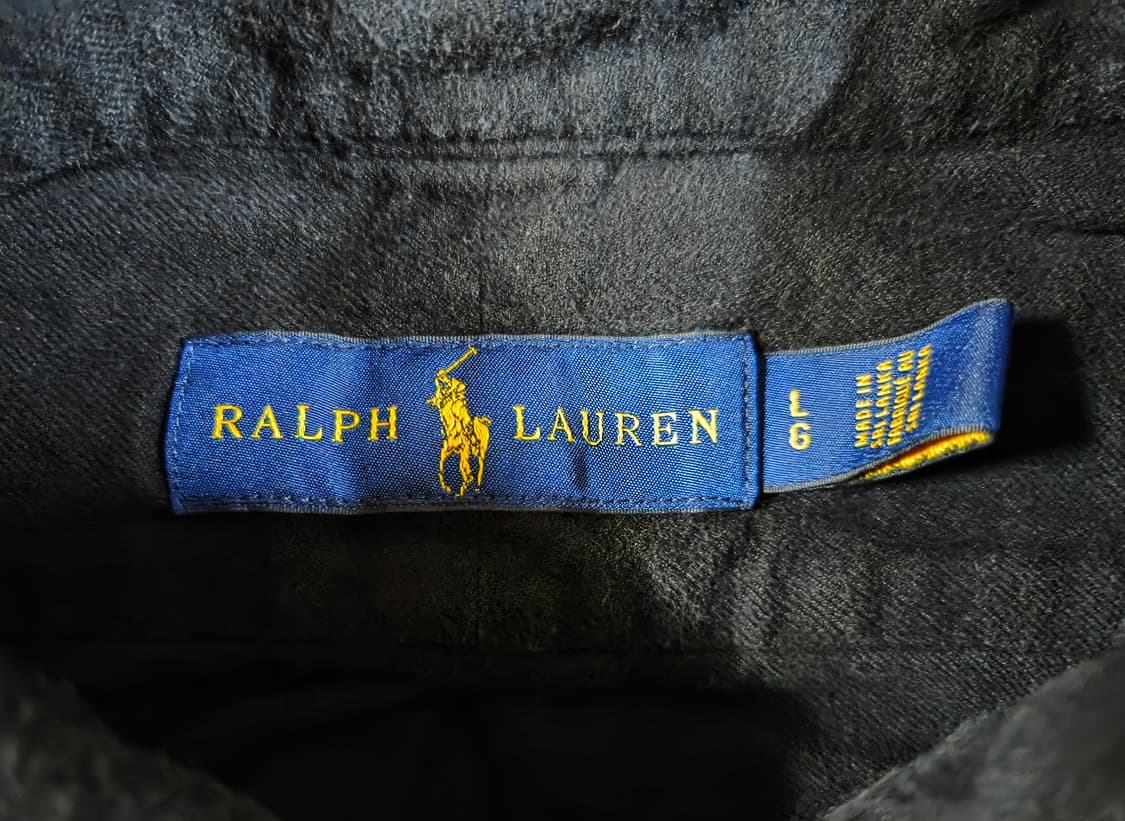 폴로 랄프로렌 멀티 베어 블랙 셔츠 상품이미지4