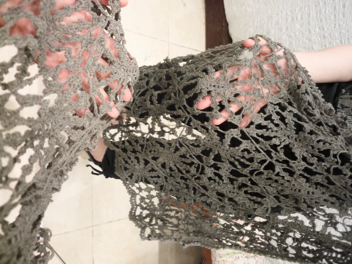 Crochet summer hoodie scarf 상품이미지6