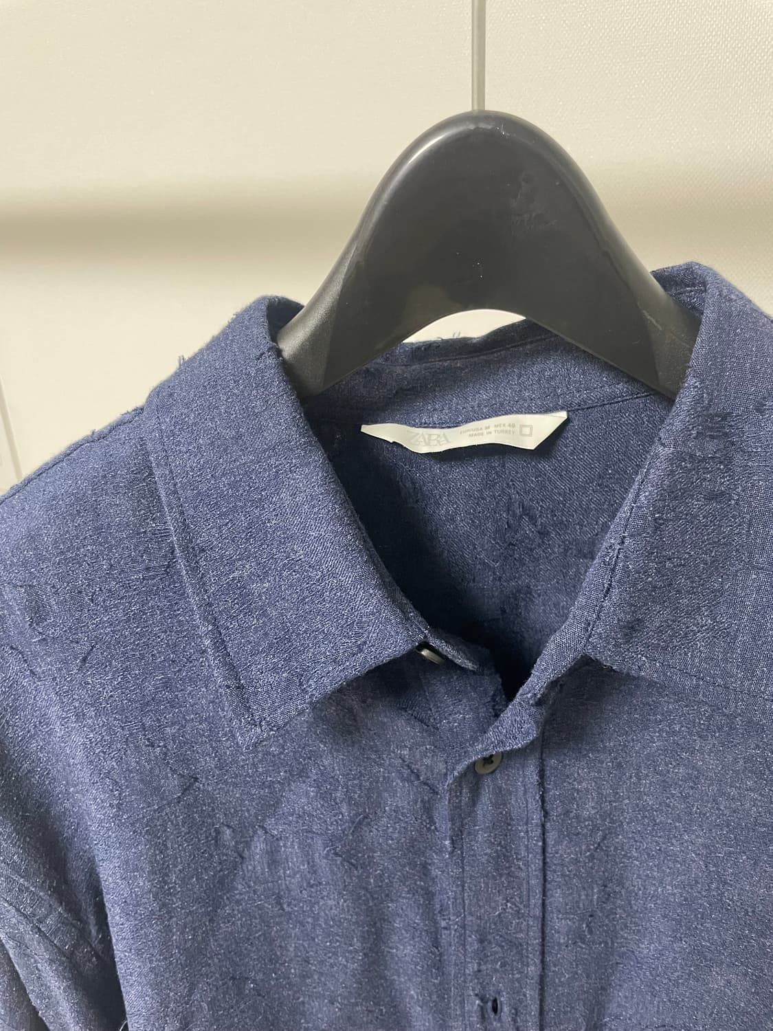 ZARA자라 블루 셔츠 상품이미지2