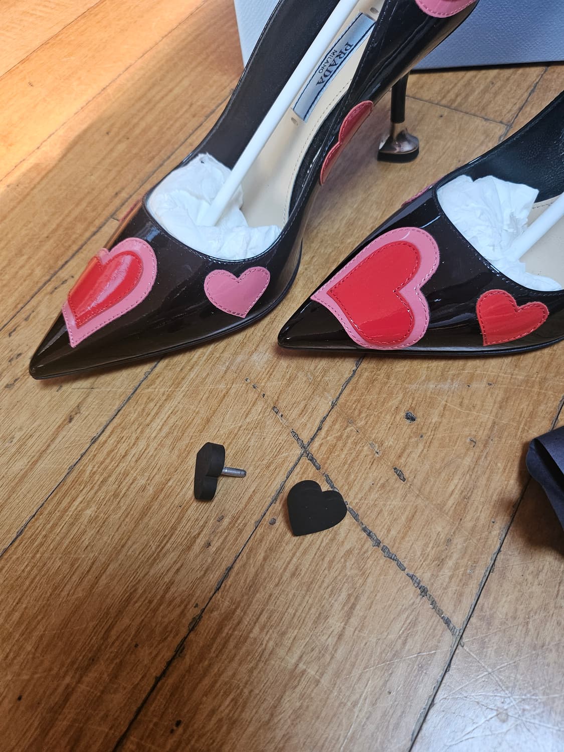 프라다 구두 프라다여성하이힐 상품이미지3