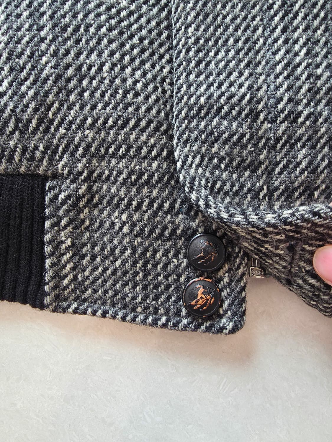 버버리 울 트위드 헤링턴 자켓 상품이미지7