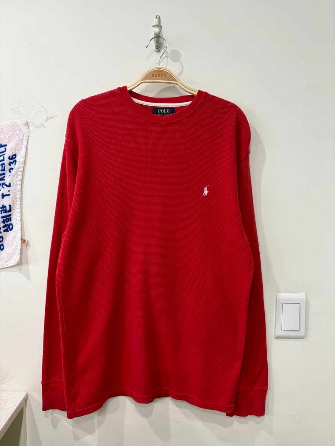 228. 폴로 와플티 롱슬리브 상품이미지1