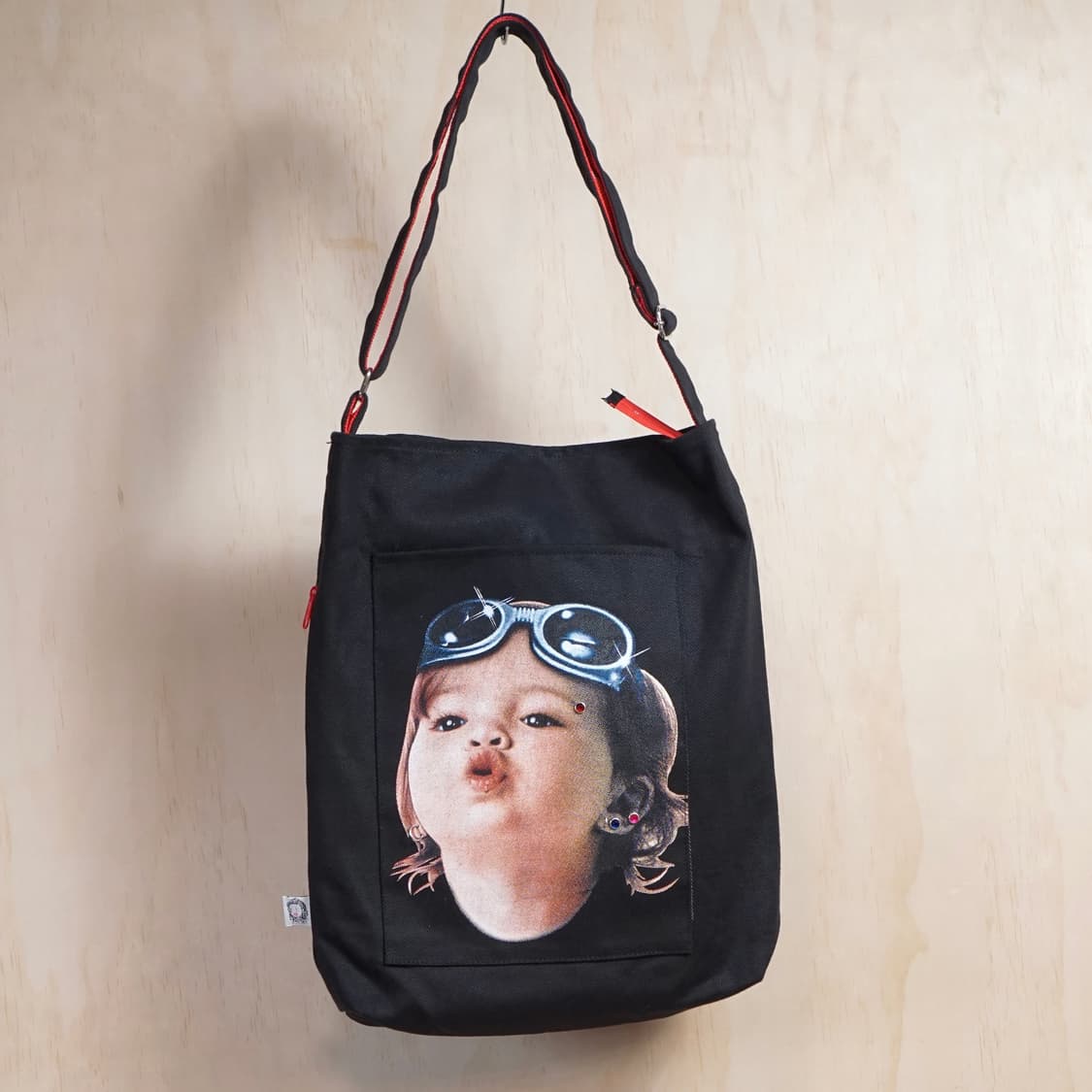 Colon 빈티지 페이스 코튼 백 상품이미지1